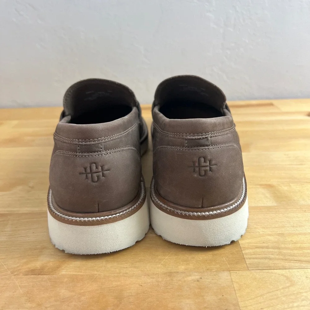 Cole Haan Loafers American Classics Penny Mens Size 10 Brown Leather Lug Sole
